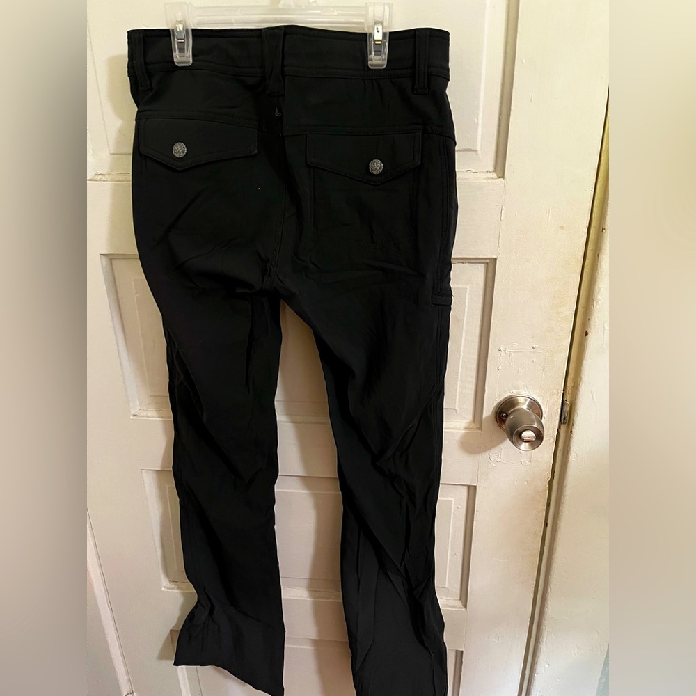 Black Prana pants, size 8. Great condition!